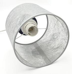 Полилей на кабел ROSA 1xE27/60W/230V черен/сив