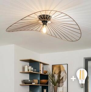 Brilagi - LED полилей, монтиран на тавана CERIA WIRE 1xE27/40W/230V 60x80 cm бронз