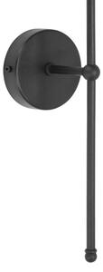 Стенна лампа MADELA 1xE14/40W/230V джут/черна