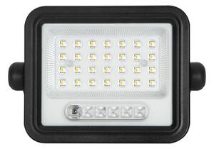 LED димируем соларен прожектор LED/50W/3,2V IP65 3800 mAh черен + дистанционно управление