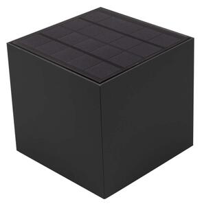LED соларен стенен осветител със сензор LED/9W/5V IP65 2600 mAh антрацит