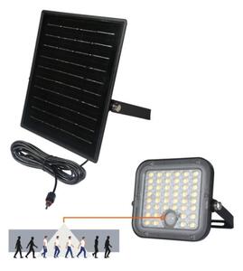 LED соларен прожектор със сензор LED/10W/3,7V 4000K IP65 3600 mAh + ДУ