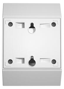 LED соларен стенен осветител със сензор LED/2,5W/3,7V IP65 1200 mAh бял
