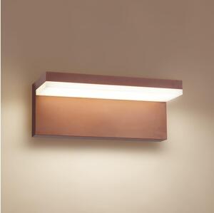 Brilagi - LED външно стенно осветително тяло TESSI LED/10W/230V кафяво IP54