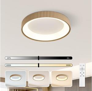 Brilagi - LED димируем плафон FALCON MODERN LED/30W/230V 40 cm бежов+ДУ