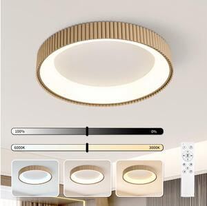 Brilagi - LED димируем таванен плафон FALCON MODERN LED/54W/230V 60 см бежов+ДУ