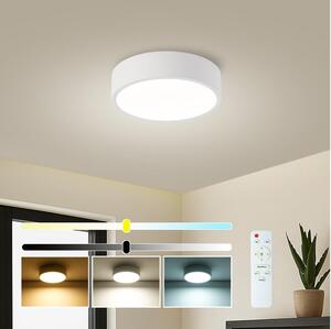 Brilagi - Димируемо LED осветително тяло POOL LED/18W/230V 3000-6000K 20 cm бяло + дистанционно
