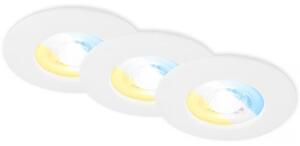 Briloner 7605036-SADA 3xLED Вградено таванно осветително тяло за баня 3xLED/4,9W/230V IP44 бяло