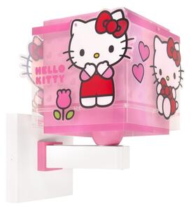 Dalber 73269 - Детска настенна лампа HELLO KITTY 1xE27/15W/230V розова