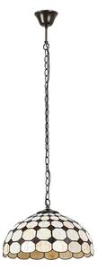 Brilagi - витражен полилей Tiffany на верига DORAN 2xE27/60W/230V