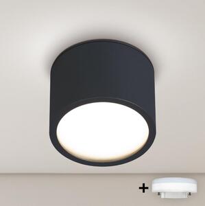 Brilagi - LED Точково осветително тяло за баня SMOOTH 1xGX53/15W/230V черно IP65
