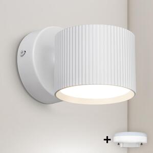 Brilagi - LED Стенно точково осветително тяло STRIPY 1xGX53/15W/230V бяло