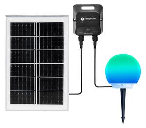 Aigostar-LED RGB димируема външна лампа MESH 20W/3,7V 4000mAh 2700-6500K IP65 Ø 15 cm