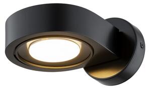 Argon 8900 - Настенно осветително тяло LOTUS 1xGX53/12W/230V черно