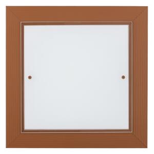 Argon 7268 - Плафон TABOR 2xE27/15W/230V 32x32 cm в теракотов цвят