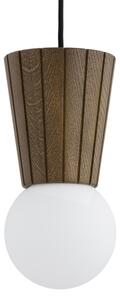 Argon 8952 - Полилей за баня с кабел VOLANTE 1xG9/6W/230V IP44 кафяв