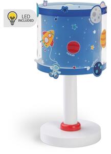 Dalber 41341N - LED детска лампичка PLANETS 1xG4/4W/230V синя