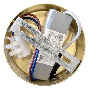LED полилей на кабел LAGOS LED/8W/230V златист