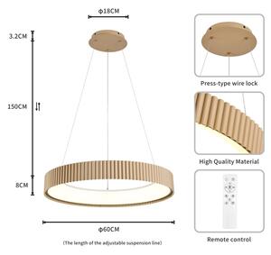 Brilagi - димируем LED полилей на кабел FALCON MODERN LED/54W/230V 60 cm бежов+ DO