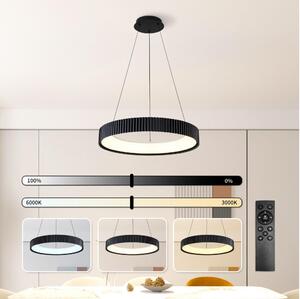 Brilagi - LED полилей с димер на кабел FALCON MODERN LED/54W/230V 60 cm черен + дистанционно