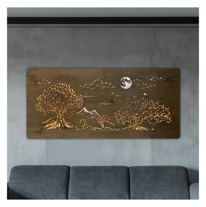 Li-Go 5478/DUB2 - димируема настенна LED декорация LED/24W/230V 130x60 cm дъб
