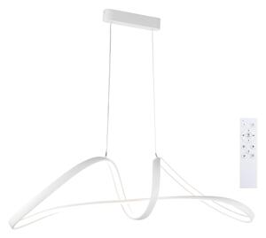 Brilagi-LED Димируема висяща лампа на кабел TWISTER LED/60W/230V 3000-6000K бяла + дистанционно управление