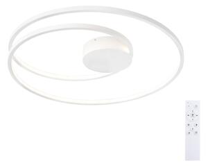 Brilagi- LED плафон TWISTER LED/75W/230V с регулируема яркост Ø 70 см бял + дистанционно управление