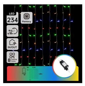 Aigostar - LED външен гирлянд 234 LED/8 функции 1,2x1,8 m IP44 многоцветен