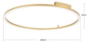 Brilagi - димируемо LED осветително тяло PORTOFINO LED/85W/230V с диаметър 120 см златно + дистанционно управление