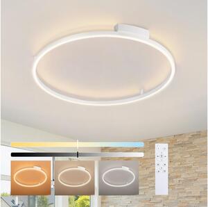 Brilagi - Димируемо LED осветително тяло PORTOFINO LED/60W/230V Ø 80 см бяло + дистанционно управление