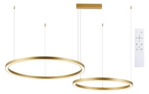 Brilagi - LED димируем полилей на кабел PORTOFINO LED/98W/230V златен +DO
