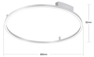 Brilagi - димируемо LED осветително тяло PORTOFINO LED/60W/230V Ø 80 см сребристо +DO
