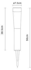 Globo 3303 - Соларно LED осветление SOLAR 2xLED/0,06W/3V