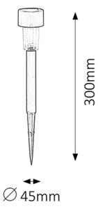 Rabalux 8365 - Соларна лампа SOLAR 1 LED/0,1W/1,2V IP44