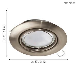 Eglo 94242 - LED Осветление за окачен таван PENETO 1xGU10-LED/5W/230V