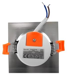 LED Осветление за окачен таван VENUS LED/7W/230V сребърна квадрат