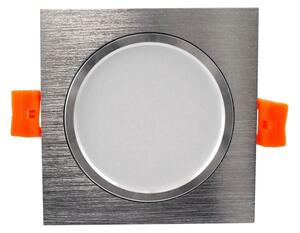 LED Осветление за окачен таван VENUS LED/7W/230V сребърна квадрат