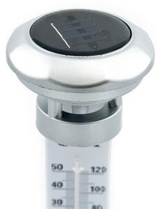 Grundig 89640 - LED соларна лампа с термометър LED/1,2 V 600 mAh IP44
