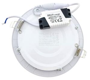 LED Лампа за окачен таван CIRCLE LED/9W/230V 6500K Ø 14,5 см бял