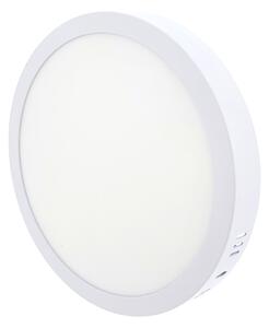 LED Плафониера LED/18W/230V 4200K Ø 21 см бял