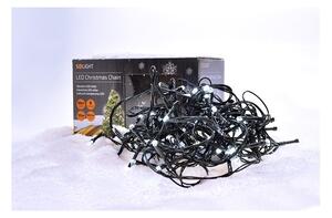 Solight1V101-W-LED Външен светлинен гирлянд 100 LED/8 функции IP44 13 m студено бяло