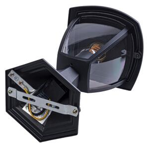 Екстериорна лампа FOX 1xE27/40W/230V IP44 черна
