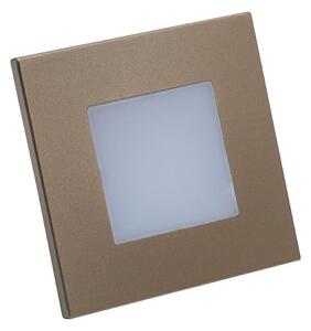 Emithor 48334 - LED Лампа за стълбище STEP LIGHT LED/1W/230V златиста