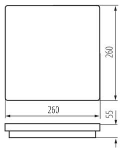 Kanlux 33342 - LED Екстериорна лампа BENO LED/24W/230V 4000K бяла IP54