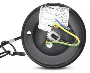 Екстериорен висящ полилей 1xE27/40W/230V IP44 черен