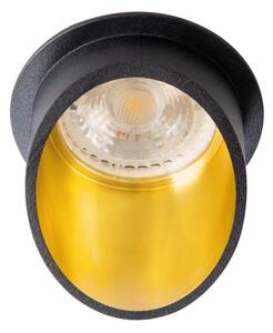 Kanlux 27324 - Лампа за вграждане SPAG GU10/35W черен/златист