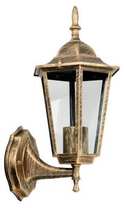 Екстериорен аплик 1xE27/60W/230V IP44 златист
