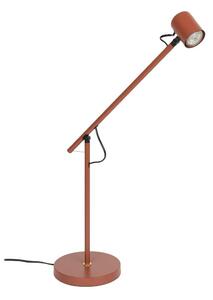 Червена метална настолна лампа (височина 45,5 cm) Aero – White Label