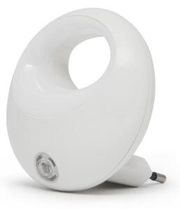 LED Лампа за ориентация за контакт със сензор LED/1W/230V бяла