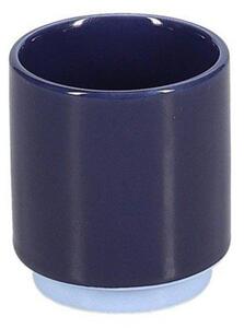 Тъмносиня глинена чаша за еспресо 130 ml Duo – ONA